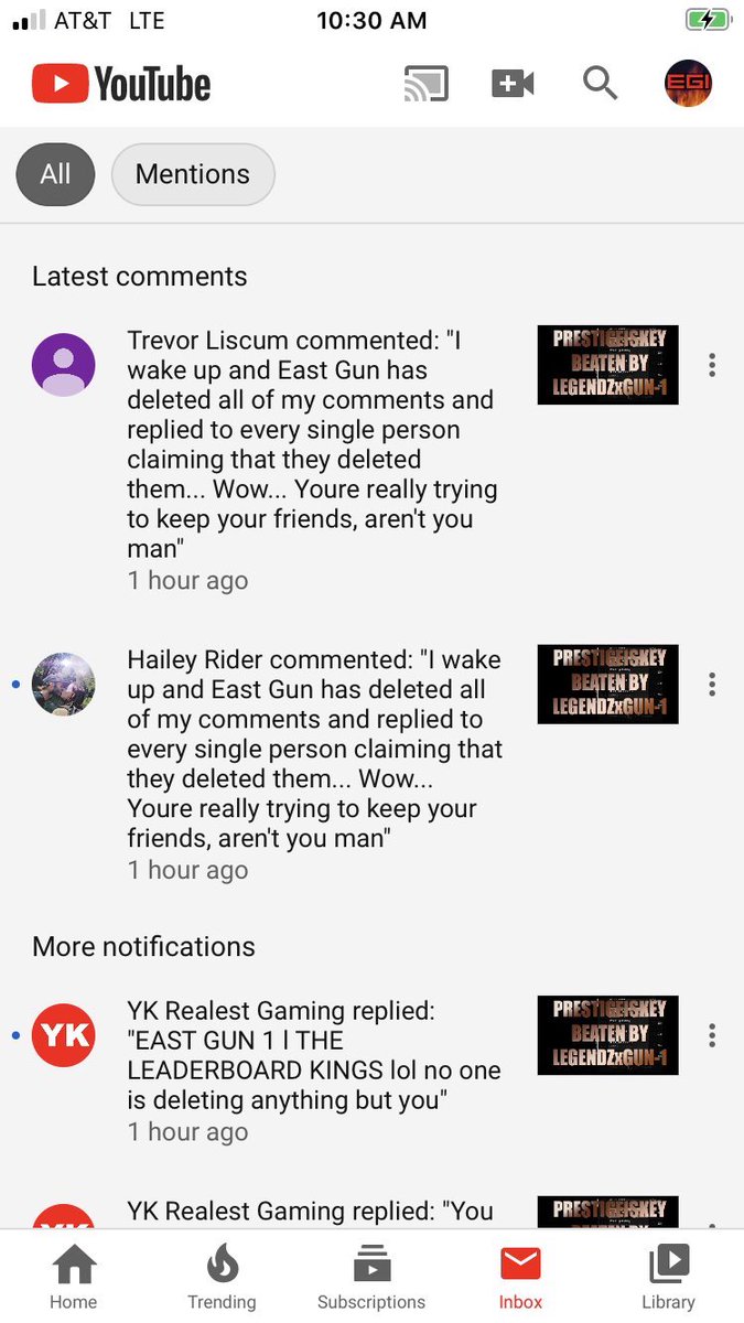 I keep trolling this guy so hard and got him so mad he finally proved that he was all one person, all the accounts were fake, left the SAME comment at the SAME time from different accounts. At least put some effort in! Jeez lol