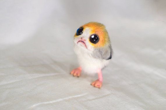 Porg1138's tweet photo. Cutest thing in the galaxy that might actually kill people:

Baby Yoda hugging a little porg as he sleeps https://t.co/aH9CHAktdE