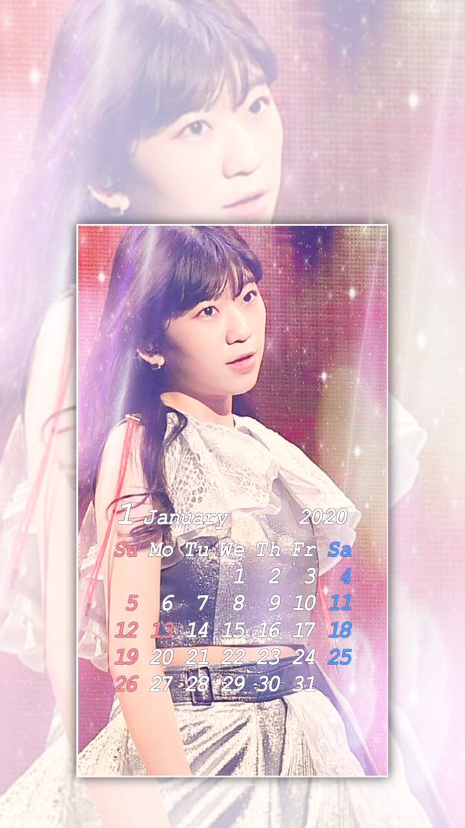 こざるちゃん ガオラー No Twitter リトグリ 紅白歌合戦19 カレンダー付き壁紙 時計表示に被らないようにリメイクしました 第３弾 芹manaかれん かわいいと思ったら いいね 保存 はリツイートしてから こざるちゃん加工