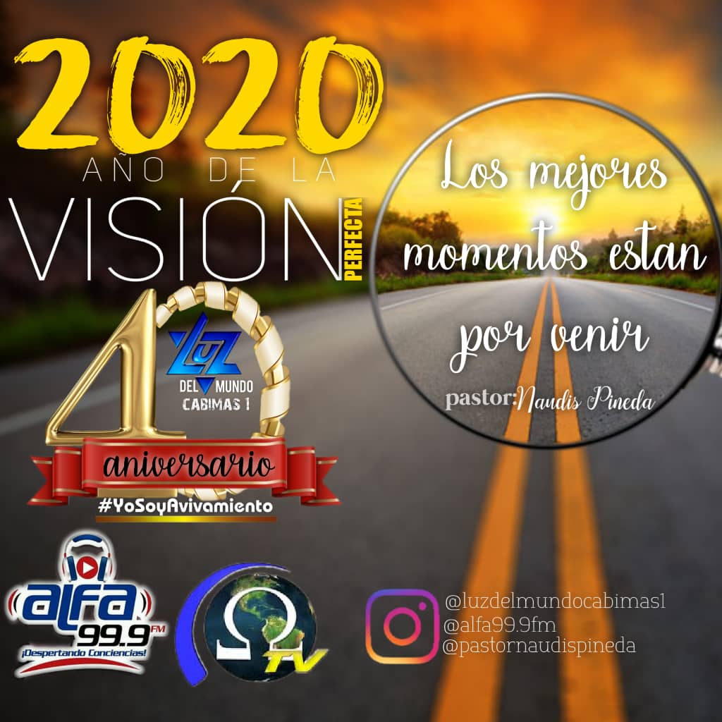 alfa99_9fm's tweet photo. Este #añonuevo #2020 es el #año de la #visionperfecta y una visión perfecta trae  resultados perfectos. #losmejoresmomentosestanporvenir https://t.co/ngmNf5gr6N