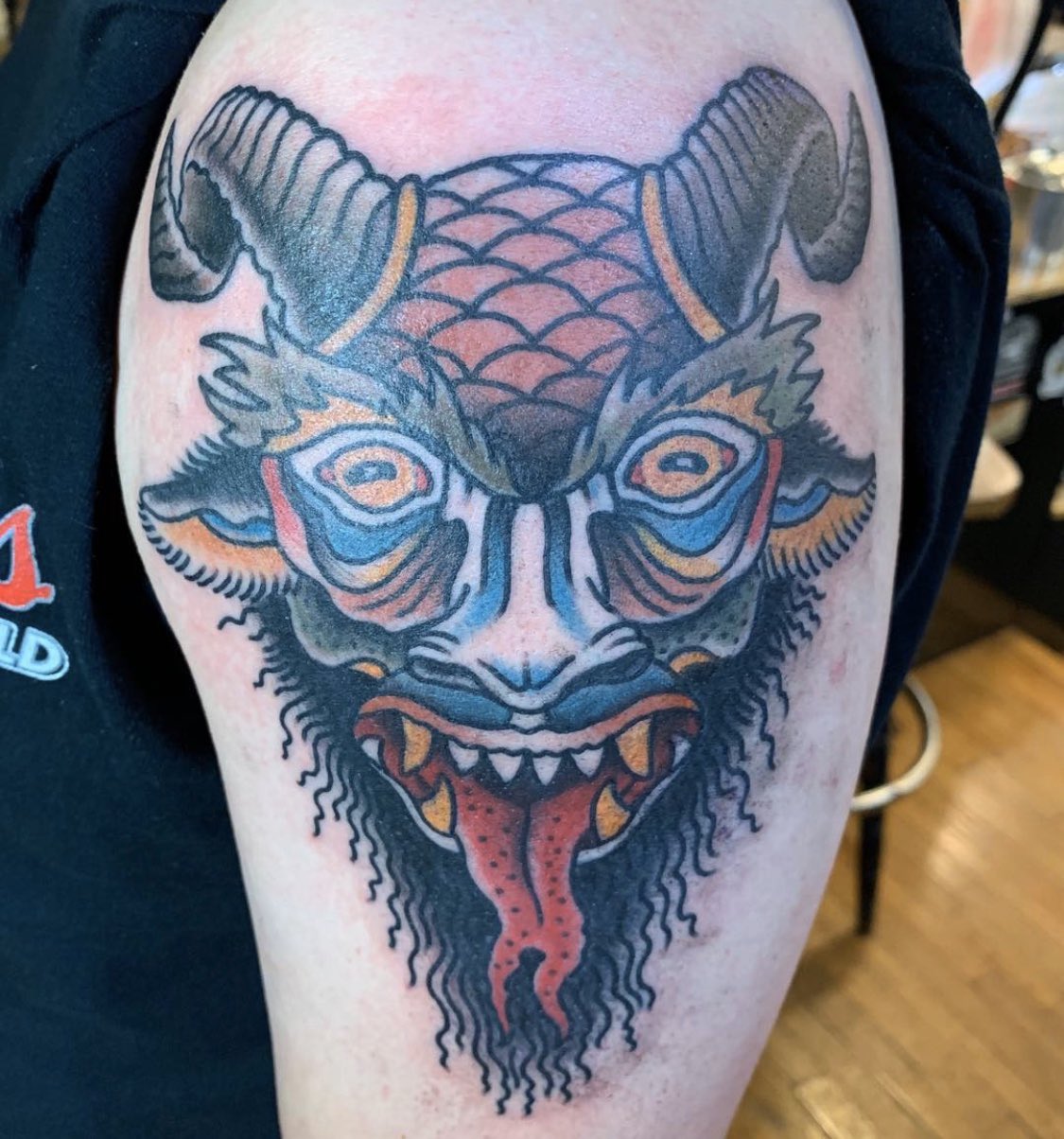 Demon Head  Tattoo Abyss Montreal