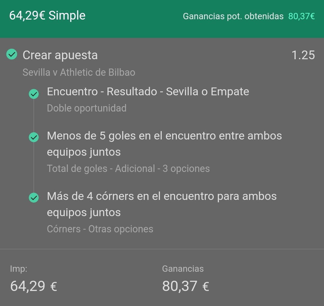 ElPronosticado6's tweet photo. Acertamos el paso 2 💡💡

☘️ Mañana habrá paso 3

Buenas noches pronosticadores💡

❤️ Reto de 50 a 300

#thepronosticador💡 https://t.co/DMU6LhatSJ