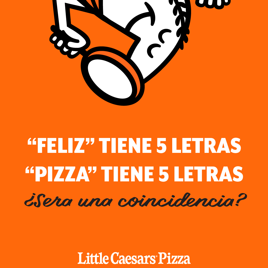 ¿Que opinas coincidencia o no? Mientras tu decides nosotros seguiremos horneando deliciosas pizzas que te esperan para celebrar el día de la Felicidad #DiadelaFelicidad