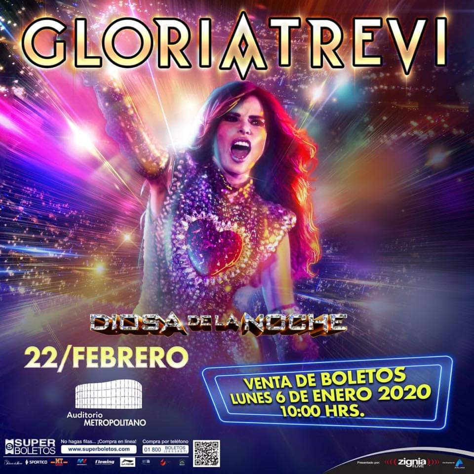 ¡Gloria Trevi regresa a Puebla con su #DiosaDeLaNocheTour! 🤩

La cita será el sábado 22 de febrero en el Auditorio Metropolitano, para hacernos vibrar y disfrutar de su música.

#ÁbransePerras #DiosaDeLaNoche