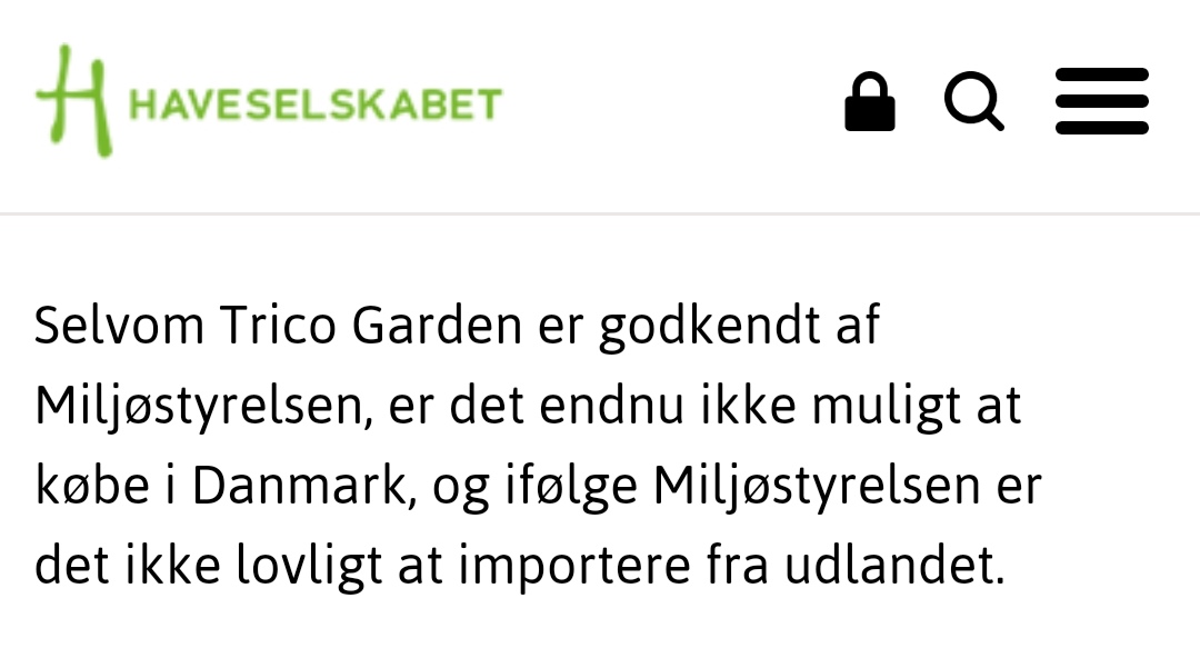 EmilTellerup's tweet photo. Radikalt nok, at Haveselskabet uden at tøve henviser læseren til det sorte marked! https://t.co/dMgrGf1gM8