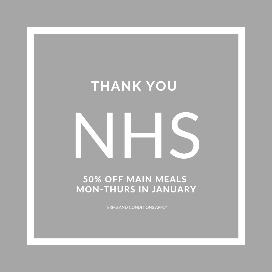 Westleton_Crown's tweet photo. THANK YOU NHS // for your tireless work, particularly over the busy, festive period. We’d like to offer all of the wonderful NHS staff 50% off main courses this January. Bring along your NHS ID with you to show to a member of our team. T&amp;Cs apply. #westletoncrown #NHS #thankyou https://t.co/fK5d3H3dJz