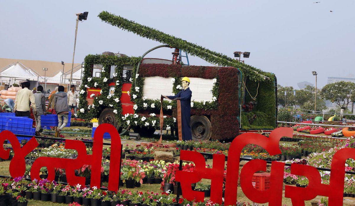 Ahmedabad Flower Show 2020 by AMC during 419 January DeshGujarat