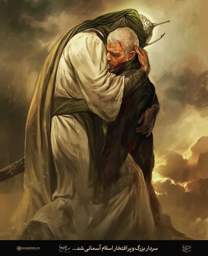 #قاسم_سليماني
Hundreds Of #Qaseemsulaimani Will Rise In The Region And The World From Every Drop Of Martyr's Pure Blood...
  Aye sher e Haider Tujhy humara Salam💔😢