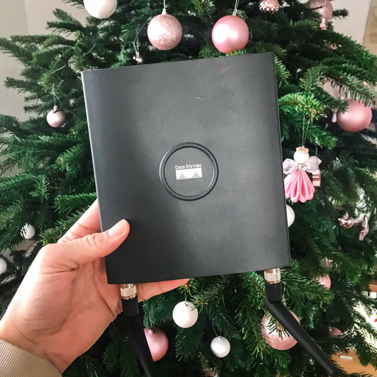 NetworkTom4real's tweet photo. I am so excited to #work with this beautiful #cisco Air AP1242G-E-K9 #accesspoint. It’s perfect for #practicing for some #ciscocert like #ccna or #ccnp. Do you have some APs for practicing? #networktom https://t.co/KvgKEDExPW