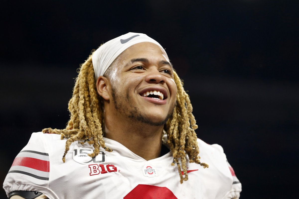 BleacherReport's tweet image. Ohio State's Chase Young has officially declared for the 2020 NFL draft