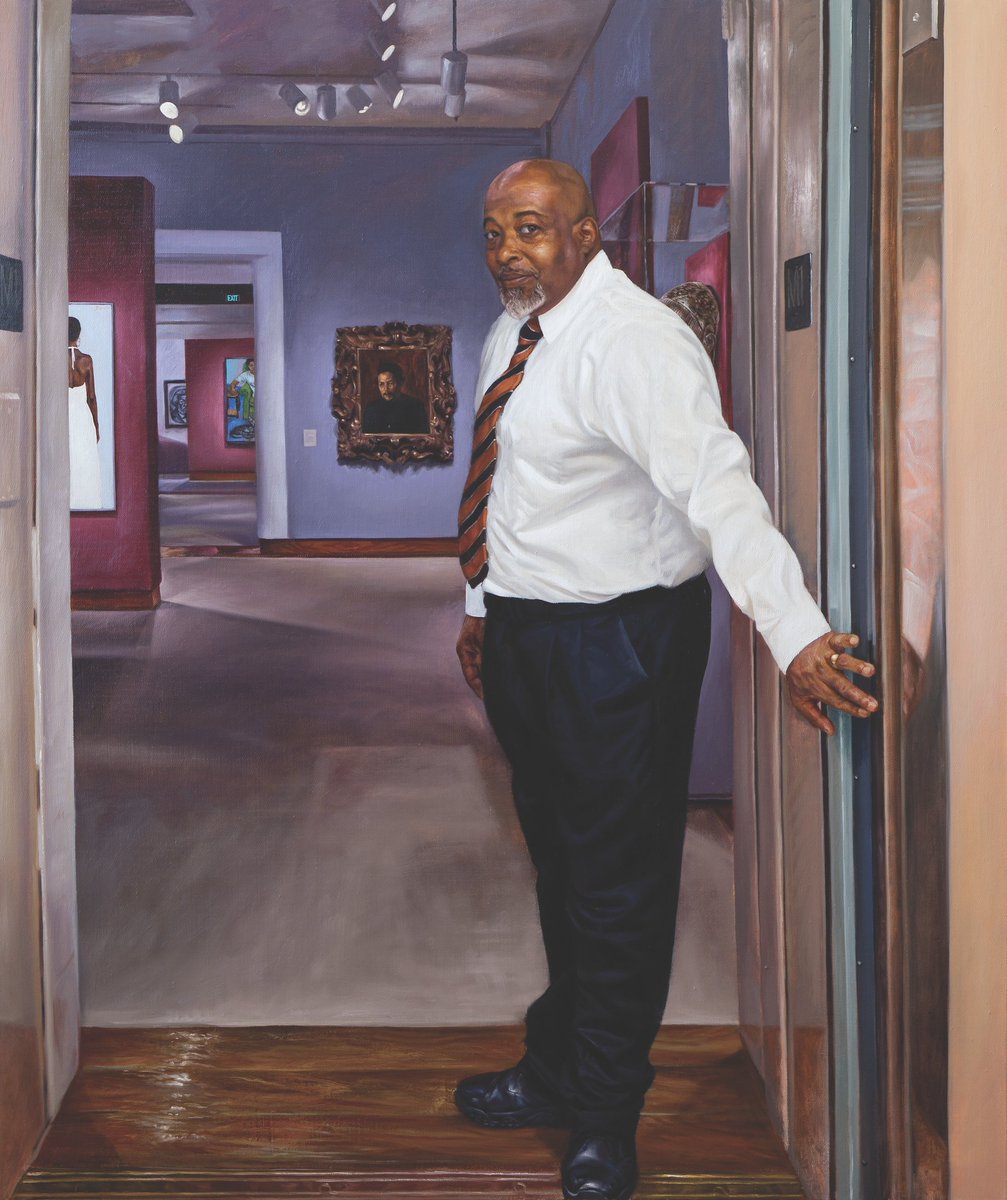 Princeton's tweet photo. "These people are some of the most important people on campus that deserve to be seen."

2018-2019 @princetonarts Hodder Fellow Mario Moore brings to life #PrincetonU campus workers from @PrincetonDining, @PUFacilities, @PUTIGERS and more: https://t.co/9c1ocDuUfi (via @BBCNews) https://t.co/Vw6ySUoJ3t