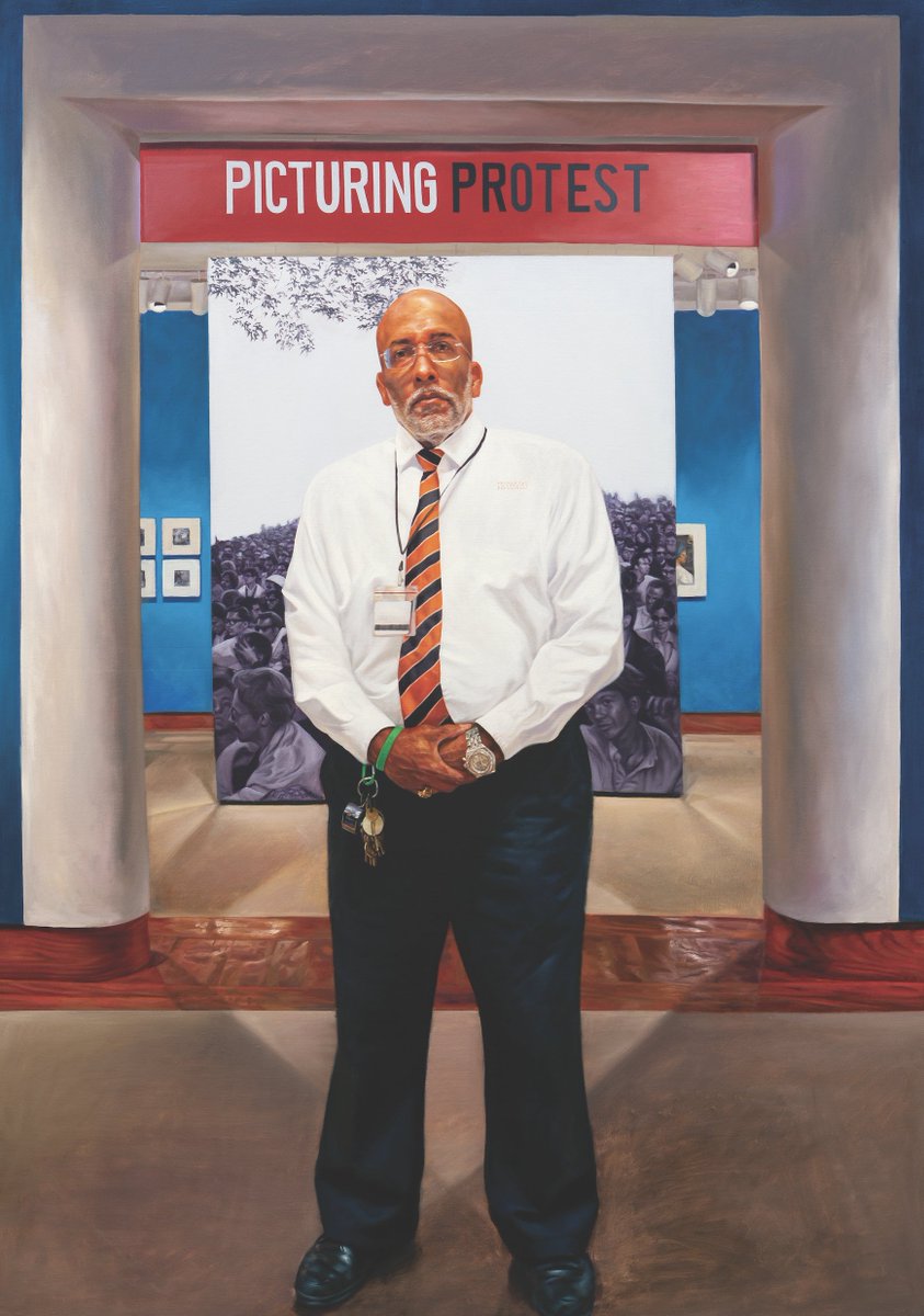 Princeton's tweet photo. "These people are some of the most important people on campus that deserve to be seen."

2018-2019 @princetonarts Hodder Fellow Mario Moore brings to life #PrincetonU campus workers from @PrincetonDining, @PUFacilities, @PUTIGERS and more: https://t.co/9c1ocDuUfi (via @BBCNews) https://t.co/Vw6ySUoJ3t