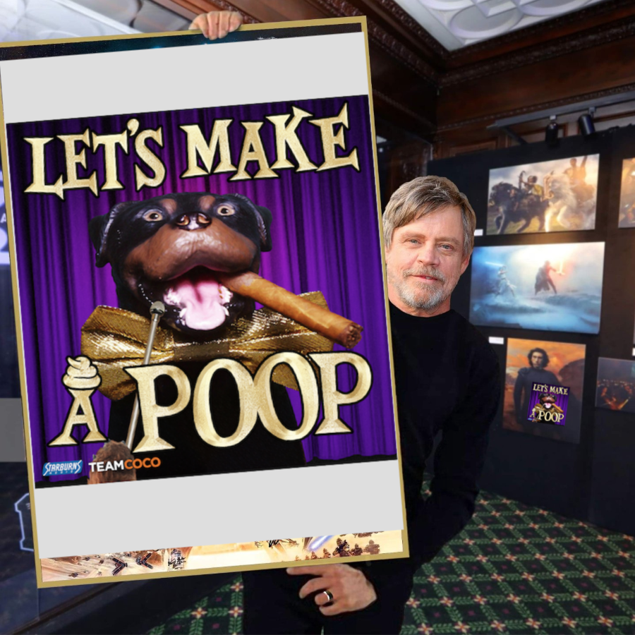 TriumphICDHQ's tweet photo. #MisappropriatingMark #PhotoShoppedFraud This kind of deception must be called out. Lest anyone doubt the word of @HamillHimself, here's the original photo restored https://t.co/m6DklyChqu