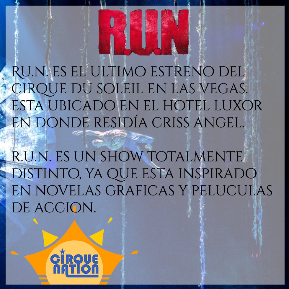 CirqueNation's tweet photo. #CirqueDuSoleil #Cirque #Messi10 #Soleil #CirqueNation #Joya #O #Ka #Zumanity #Love #DrawnToLife #Disney #Corteo #Alegria #Amaluna #Cirqueway #Nysa #Vitori #RUN #Axel #xthelandoffantasy #Coachella https://t.co/xdc4LeqNmE