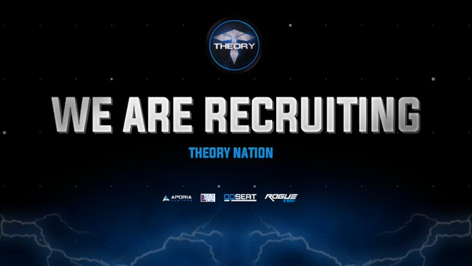 TheoryNationGG's tweet photo. We are going to have a big push for content creators. #TheoryNation is looking for atleast 5-10 content creators across multiple platforms and titles.

📌Content Creators
⭐️ Investors  

DM or email us your resume! 

#SupportSmallStreamers 
#StormRising | #TheoryRecruitment https://t.co/jE1Hsda9UT