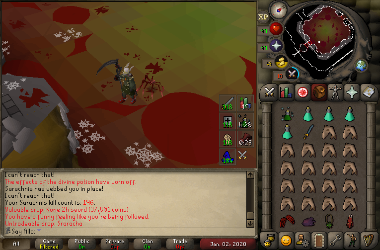 Say_Allo's tweet photo. pet #23 sraracha 196 kc trying to unburn a bit, also 2 cudgels https://t.co/QoFPA1OxRe