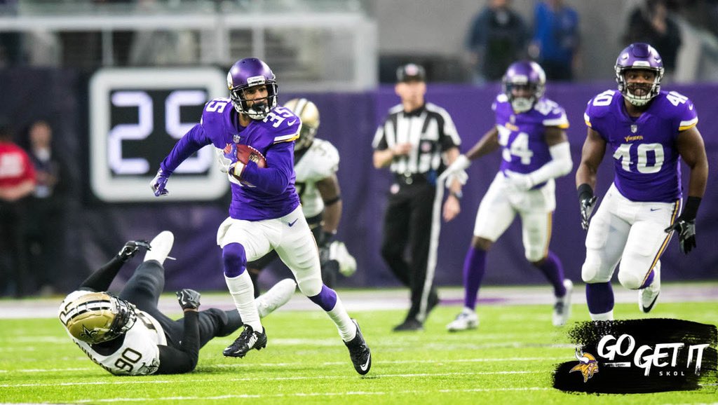 Vikings's tweet photo. The #Vikings have signed CB Marcus Sherels and placed CB Mike Hughes on IR. https://t.co/OH1RyHL8gr