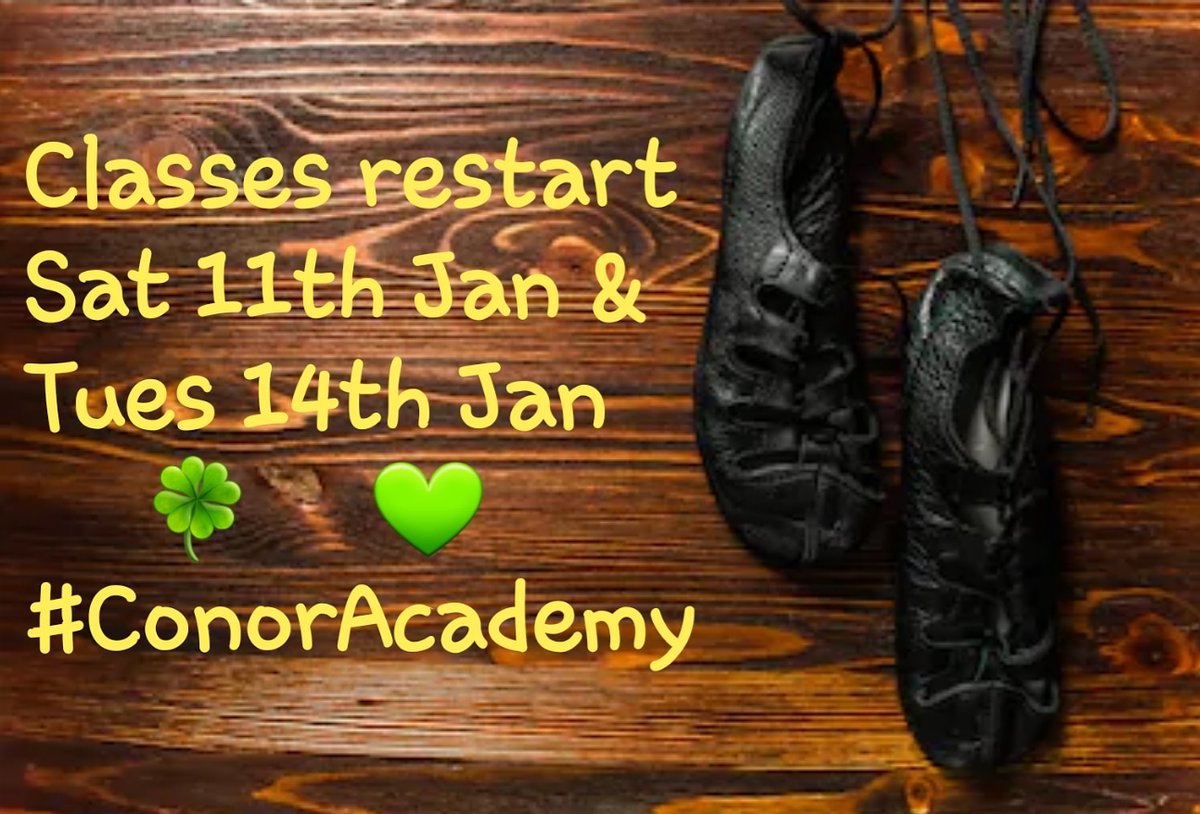 ConorAcademy's tweet image. Happy New year 🍀 We&apos;re looking forward to seeing everyone back at classes 💚 
#DanceIrish #DanceForFun #BoysDanceToo #HealthAndWellbeing #HappyNewYear2020