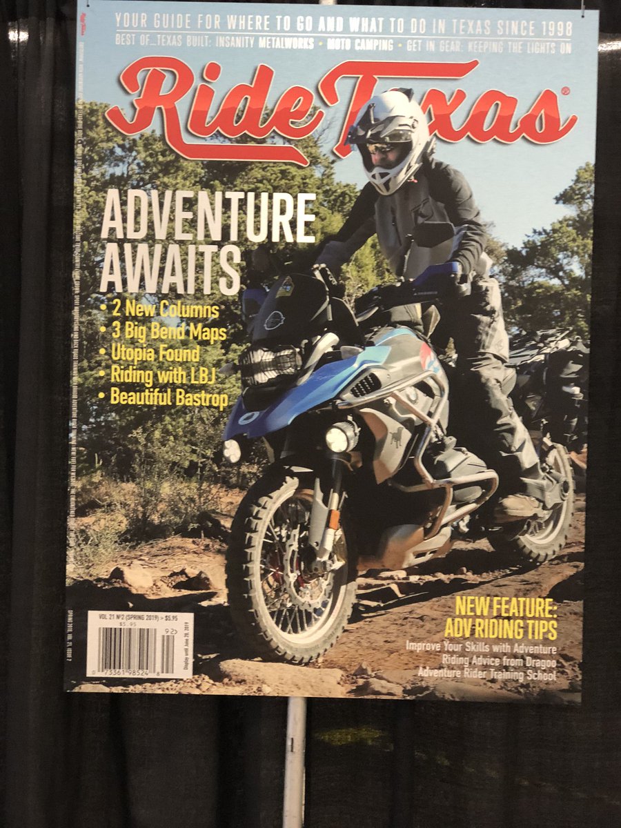 RideTexasMag's tweet photo. Progressive international Motorcycle Show opens at 3 today. We’re here with free T-shirts when you subscribe or renew. https://t.co/BvIYYgok6L