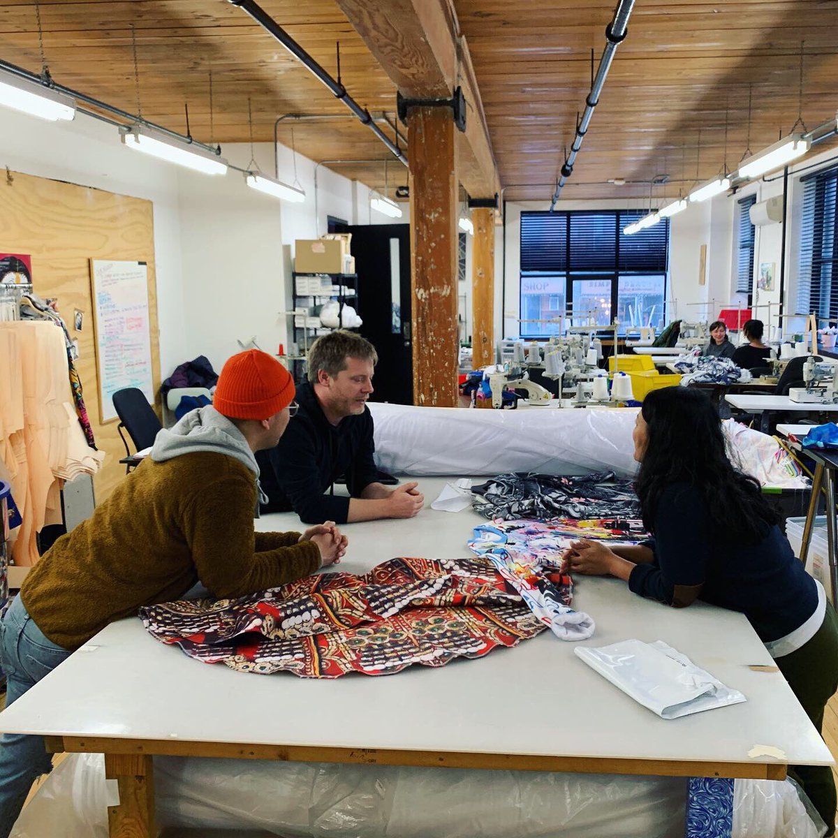 RedwoodClassics's tweet photo. This week, we visited the @NotionMFG team at their factory! Not only does this fellow #MadeInCanada manufacturer support up-and-coming #Canadian talent by hiring locally, they also create some seriously stylish dye sublimation t-shirts. Check them out today! 

#FactoryFriday https://t.co/o5gKuEgEU1