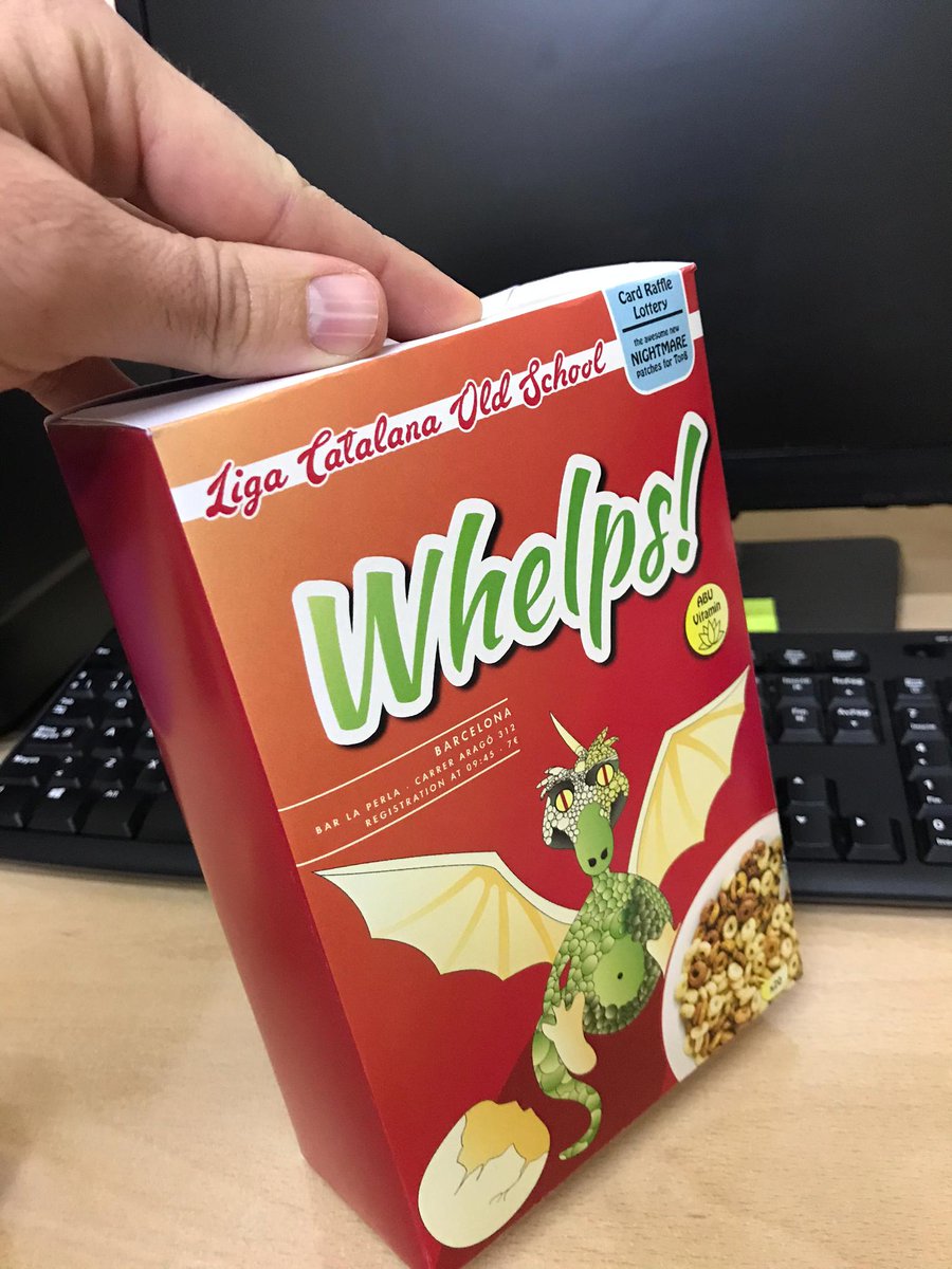 cat_oldschool's tweet photo. Breakfast for the next #LCOS 19th january. Whelps! https://t.co/QDYbwNFEEv
