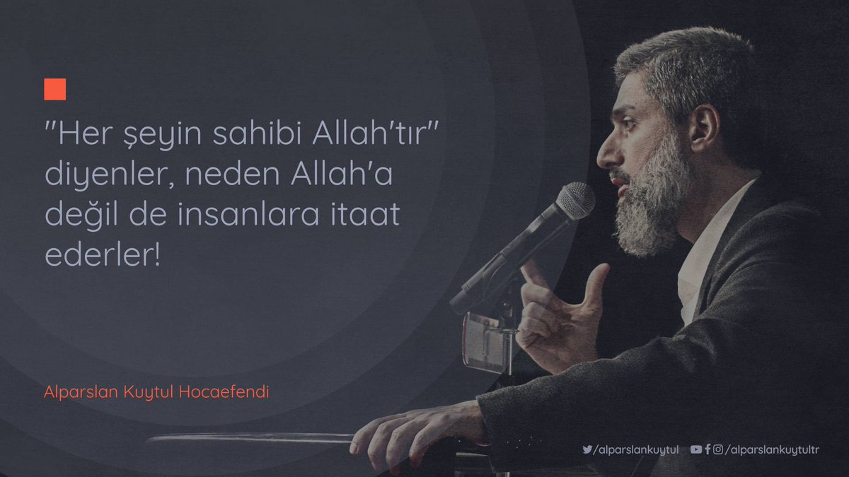 "Her şeyin sahibi Allah'tır" diyenler, neden Allah'a değil de insanlara itaat ederler!

youtu.be/Hk7nskd3pU8

AlparslanHocamla Yeniden