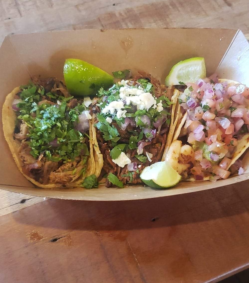 TwistedTaps's tweet photo. Three of a kind sounds like a great idea @twistedtaps 
#tacoslamezcla #tacohustler #bestcarnitasever #threeofakind #twistedtapsnorthpark https://t.co/4lDoywkn2R