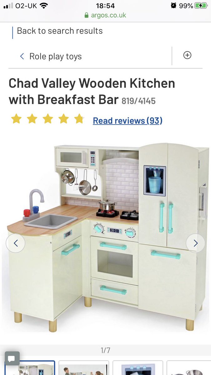 85GJC's tweet photo. @Argos_Online when will this be back in stock please? Being saying out of stock since December. Thanks https://t.co/iEiAuszv6C