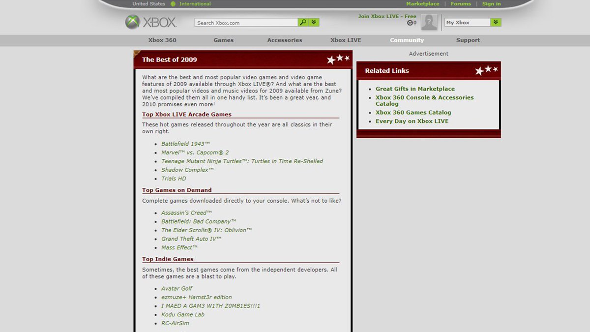 xbox website