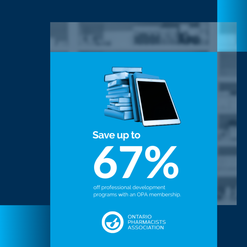 OntPharmacists's tweet photo. Save up to 67% off 40+ professional development programs with an Ontario Pharmacists Association membership. #JoinOPA
Browse professional development programs: https://t.co/YReh1fBlpB
Join or renew your membership: https://t.co/LpdPjUOGNk https://t.co/ns36YHByA8