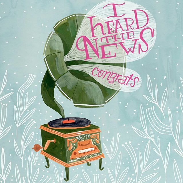rae_ritchie1's tweet photo. Had a lot of fun working on some new greeting card ideas this week! 
#illustration #jennifernelsonartists #gramophone https://t.co/ybZzNW8NeN https://t.co/uJq3MUMnjI