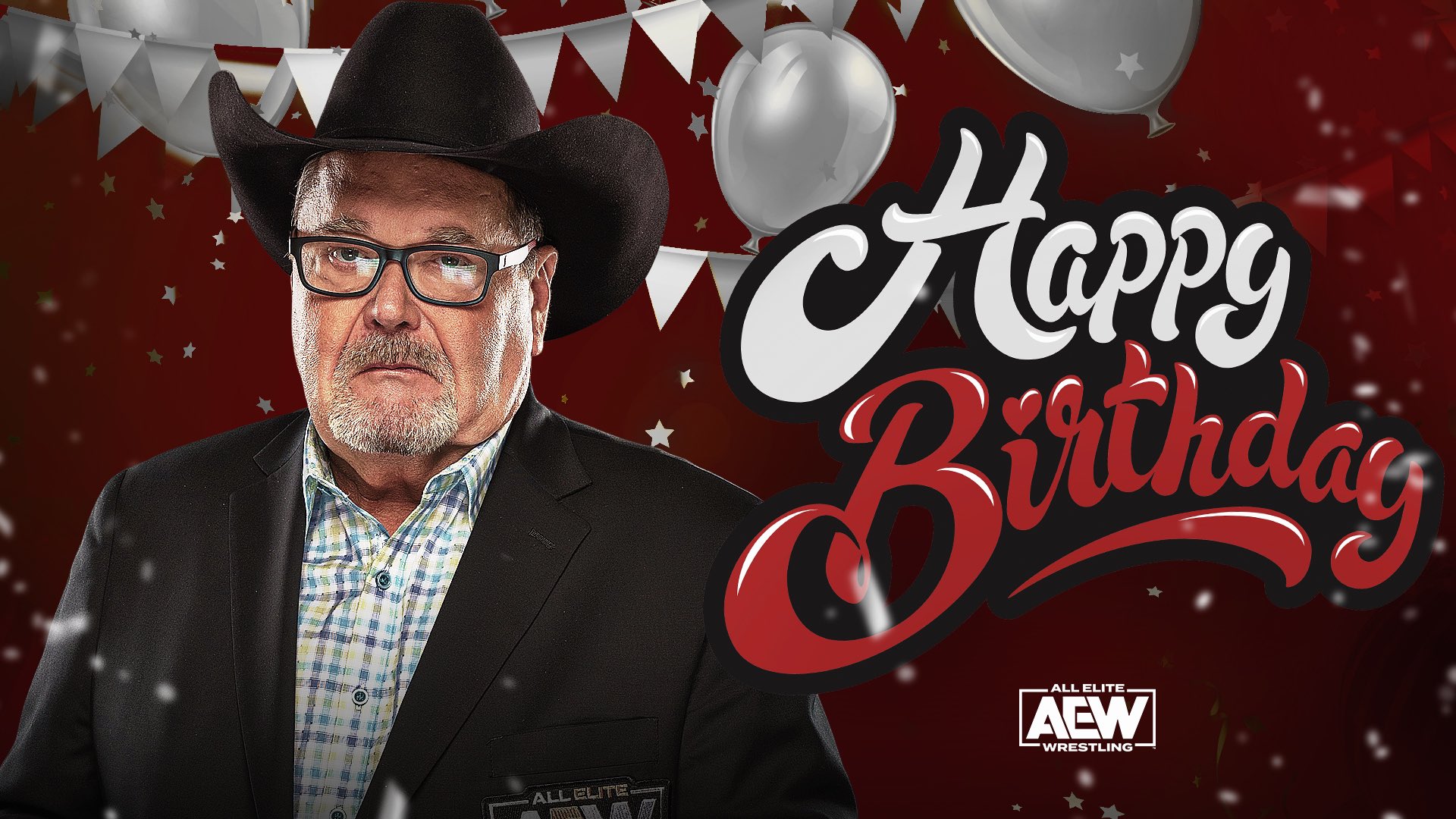 We d like to wish own Jim Ross, The Voice of Wrestling a very Happy Birthday 