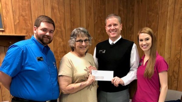 CFSBank's tweet photo. During our #GivingTuesday Facebook campaign on December 3rd, the CFSB Marshall County Community Page members voted the Marshall County Caring Needline as the recipients of a $250 cash donation from the bank! #YourLifeYourBank #Needline https://t.co/0W4oCcBXDf