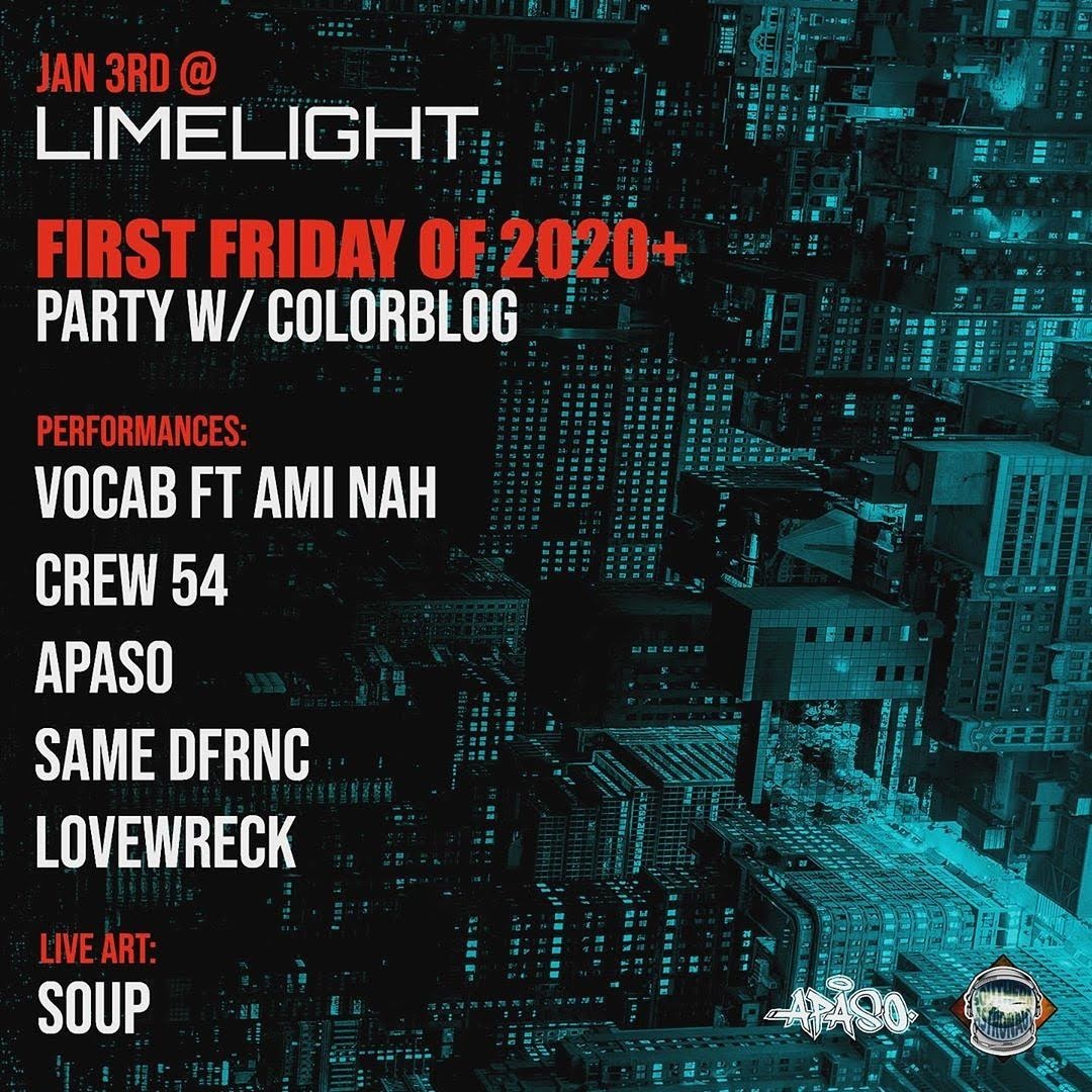 crew54's tweet image. First show of the year tonight @limelightsa we getting it in with @apasotherowdy and some other dope talent.  We dropping new heat rocks tonight too.