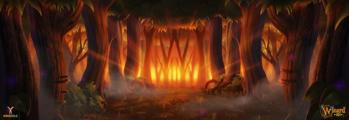 AdamRoush2's tweet photo. A trio of illustrations from the Catacombs. These are backdrops during some npc speeches detailing a war between the druids and the dragonspyre peeps. @Wizard101 @KingsIsle #wizard101 #wizardcityunderground #dragonspyre #war #videogameart #illustration #art #w101catacombs https://t.co/AlGchJg4ep