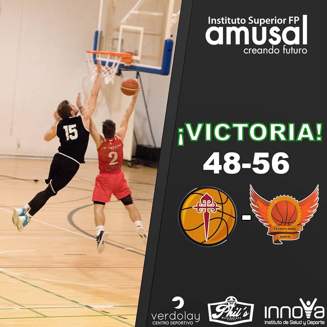 CBSantoAngel's tweet photo. ¡Remontada!
✅ 48-56
🥊 VS. @CBTOTANA
🔥 Tras un mal primer cuarto, nos conseguimos imponer. ¡A seguir!
⚫️2019/20⚪️
#umpalumpas https://t.co/UrbEVr7vwi
