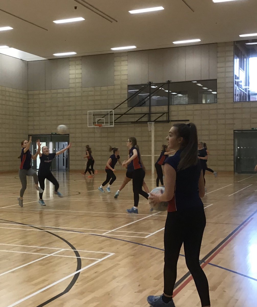 KSWNetball's tweet photo. The 2nd half has officially started 🎉🏐🔵 @KingsWorcester Athletes from LR-U6 were in today blowing away the Christmas cobwebs, preparing themselves for a busy few weeks/months of netball #DiscoverYourPassion #KingsSport #Competitionphase #CP #FridayFeeling https://t.co/iB2h4p5enM