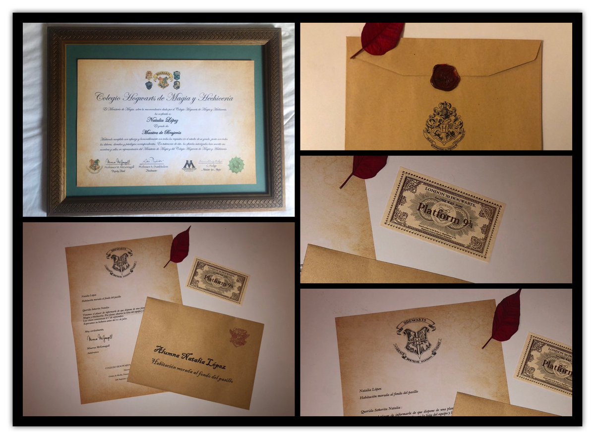 Harry_Potter_TM's tweet photo. Sorteo INTERNACIONAL de una carta de Hogwarts PERSONALIZADA con el nombre del ganador/a.

Con:

- Carta Personalizada.
- Sobre Personalizado.
- Billete tren a Hogwarts.
- Diploma personalizado.

Para participar:

- Haz RT
- Follow @Harry_Potter_TM y @FrikiLandy 

Fin: 26 de Enero https://t.co/SaHwbPLTOF