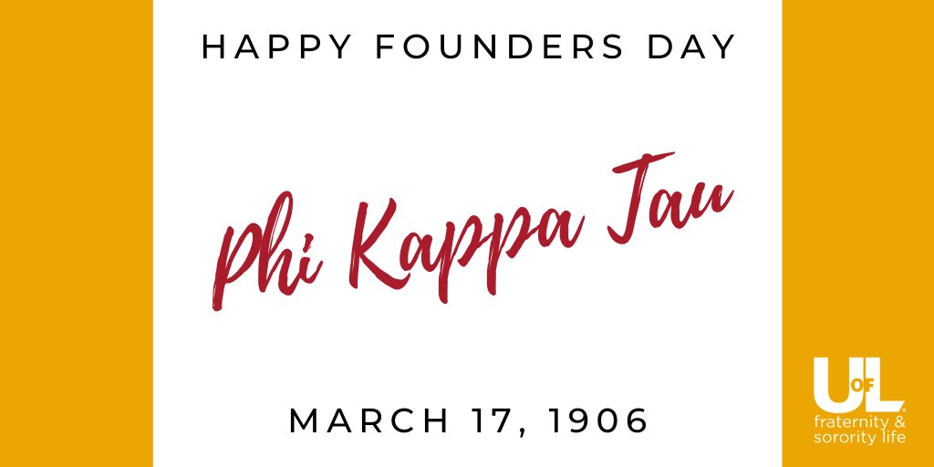 Happy Founders Day, @PhiTau_BetaBeta!