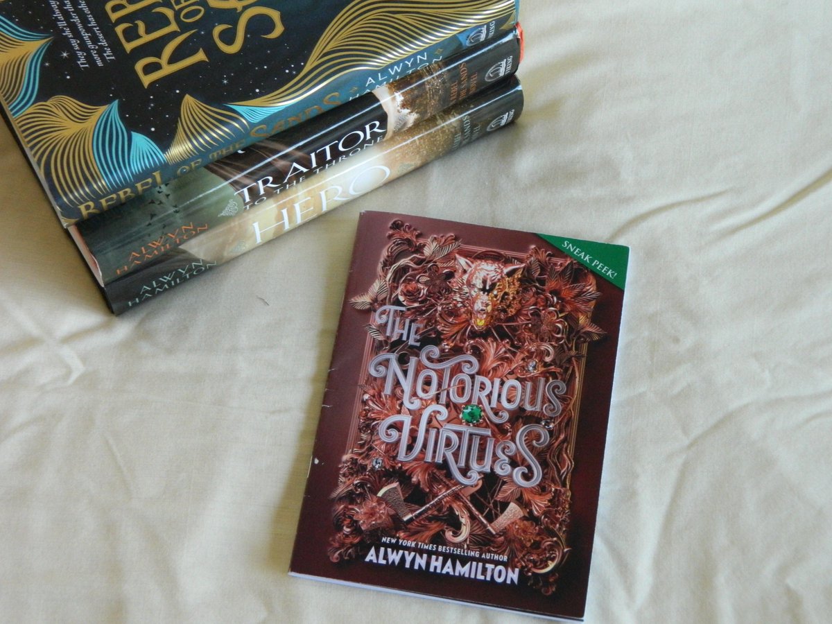 TheRebelSands's tweet photo. THE NOTORIOUS VIRTUES @AlwynFJH sampler has arrived!! ♥️ Thank you so much Alwyn, I'm VERY excited to read this!! Its one of my most anticipated 2020 releases!!
https://t.co/vRl4DJV29H
#TheNotoriousVirtues #NotoriousVirtues💎📚🥳  @PenguinTeen @FaberChildrens https://t.co/RDqIeJQK2F