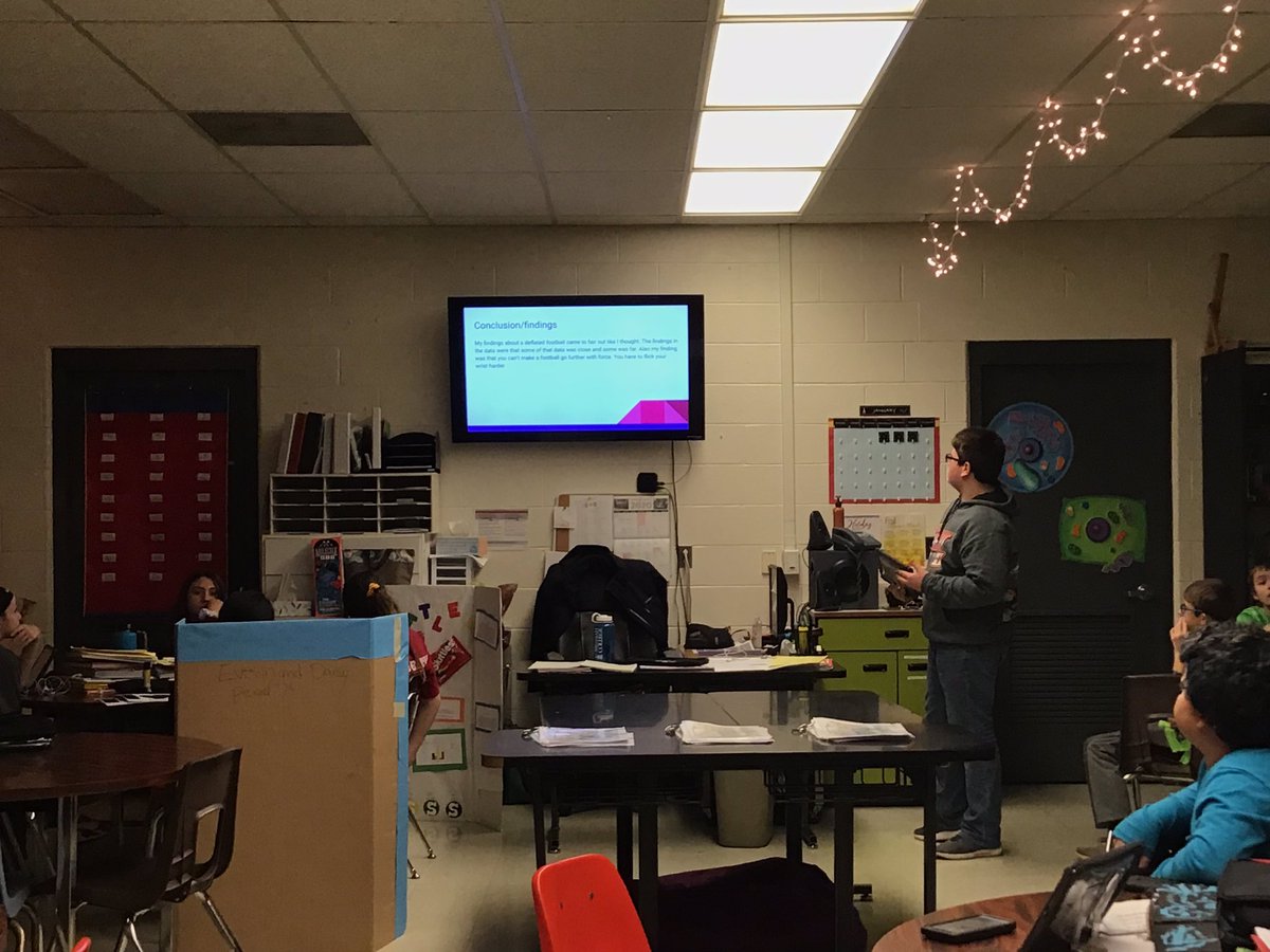 Easing our way back into science class with science fair presentations! It is so fun to watch the kids present what they worked so hard on the last couple months!