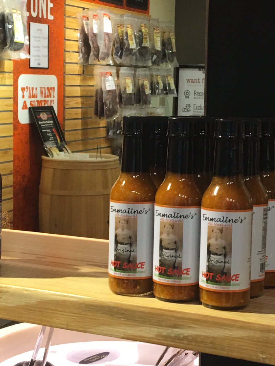 My hot sauce is now available at Beef Jerky Outlet Palisades Mall West Nyack NY. #grandmasrecipe #2020Vision #sauce Emmaline’s Hot Sauce. #FoodieFriday #GoalOfTheDay