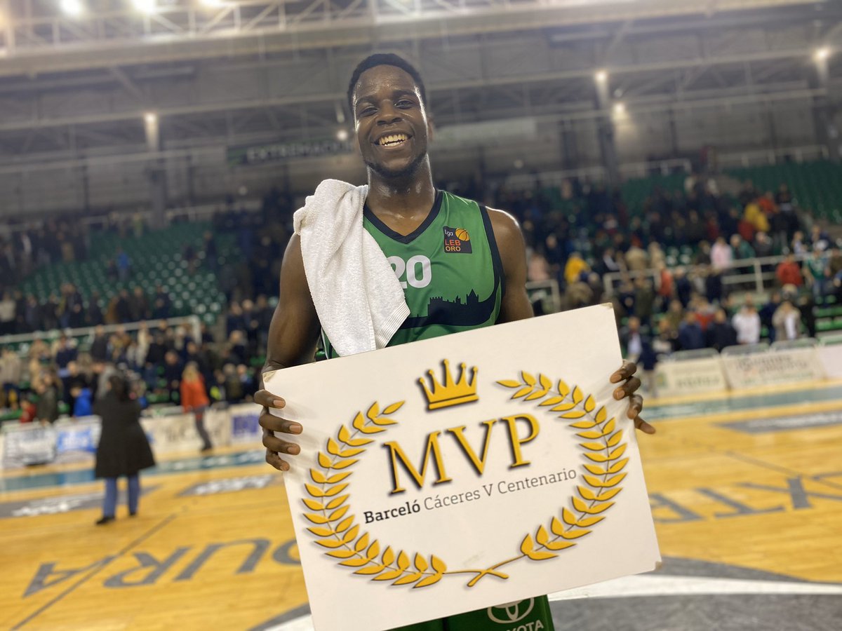 #LEBOro | 📣 JORNADA 1️⃣6️⃣

🏆🏆 MVP <a href="/barcelohoteles/">Barceló Hotel Group</a> 🏆 🏆

⭐️⭐️ <a href="/thedreamkeem/">Arkeem Joseph</a> ⭐️⭐️
    🎖 25 valoración
    🏀 19 puntos
    ⛹🏻‍♂️ 10 rebotes
    🔗  2 asistencias

#JuntosCompetiremos #SumaUnaNuevaAfición #basket #Familia💚🖤
