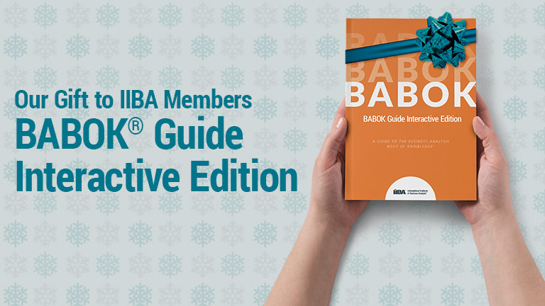 If you haven't already explored the all-new #DigitalBABOK, here's some of the new functions you're missing out on:  
- Responsive
- Search Key Topics
- Bookmark Areas of Study

Yours to explore: bit.ly/DigitalBABOK 

#BABOK #BABOKGuide #IIBA #BusinessAnalysis #baot