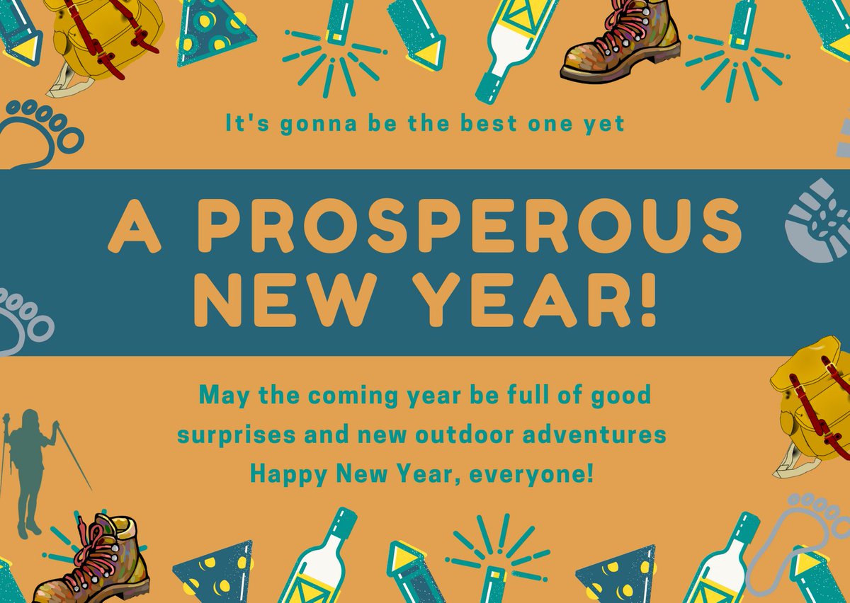 OneFootFwrd_Gr's tweet photo. Happy New Adventures, Happy New Year, Happy News - https://t.co/vfnljONfRV https://t.co/igOY3I7D0u