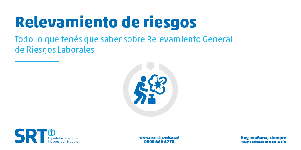 SRTArgentina's tweet photo. #ServicioSRT
Relevamiento general de riesgos laborales: https://t.co/fAu6W1iPLb https://t.co/0ZonL1rwXK