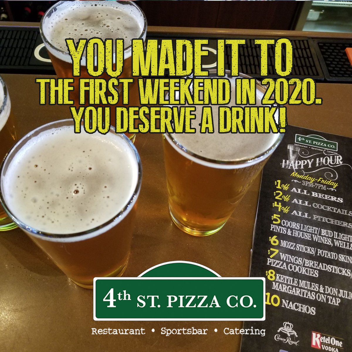 You Deserve a Drink!⁠
⁠
#2020Weekend #HappyHour #tgif #beer #beers #craftbeer #craftbrew #beerstagram #dranks #brewski #brews #drinklocal #beerflight #ipa #drinkthis #brewers #cheers #beerlover #instabeer #beertime  #beerlife #BestHappyHour