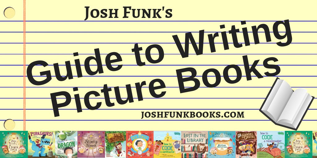 Always dreamed of becoming a writer? Have a great idea for a picture book, but don't know where to start?

Have no fear! I've put together a whole bunch of resources that will help get you started on your path to publication.

(and it's totally free)
joshfunkbooks.com/resources-for-…