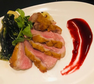 CineBistroSKey's tweet photo. Specials this weekend include blackberry duck &amp; scallops with gnocchi - available now! https://t.co/lBMFjhkxeU