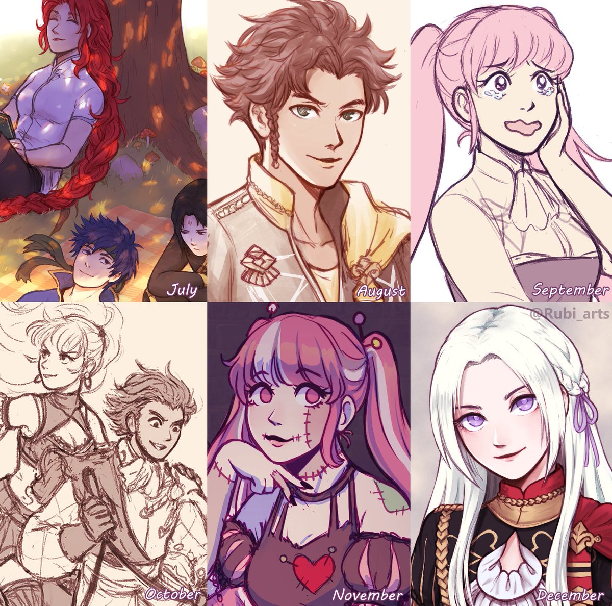 ✫2019 art summary✫ I can't thank you enough for all your support!! 